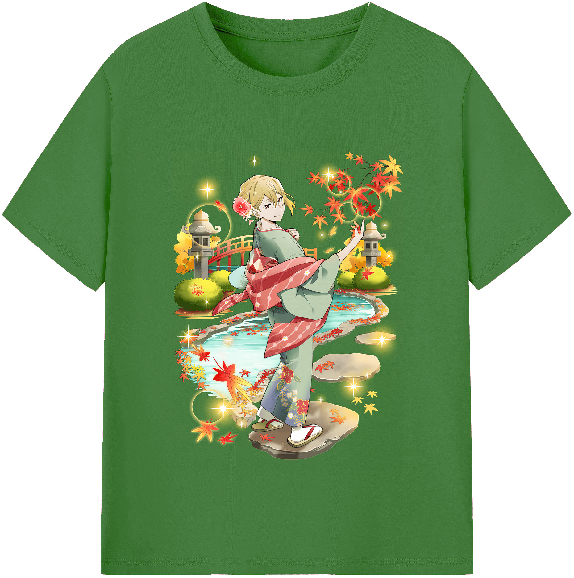 （画像用） 文豪ストレイドッグス Bungo Stray Dogs レディースカジュアルプリントTシャツ（綿100％）